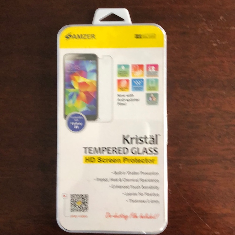 Amzer Kristal Tempered Glass HD Screen Protector